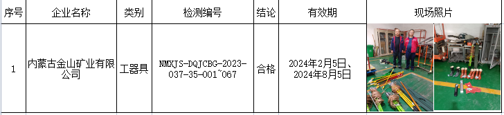 99内蒙古金山矿业有限公司安全检测2023.8.14公示.png