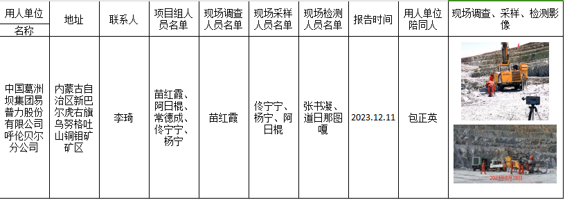 中国葛洲坝集团易普力股份有限公司呼伦贝尔分公司作业场所职业病危害因素定期检测报告.jpg苗红霞.png